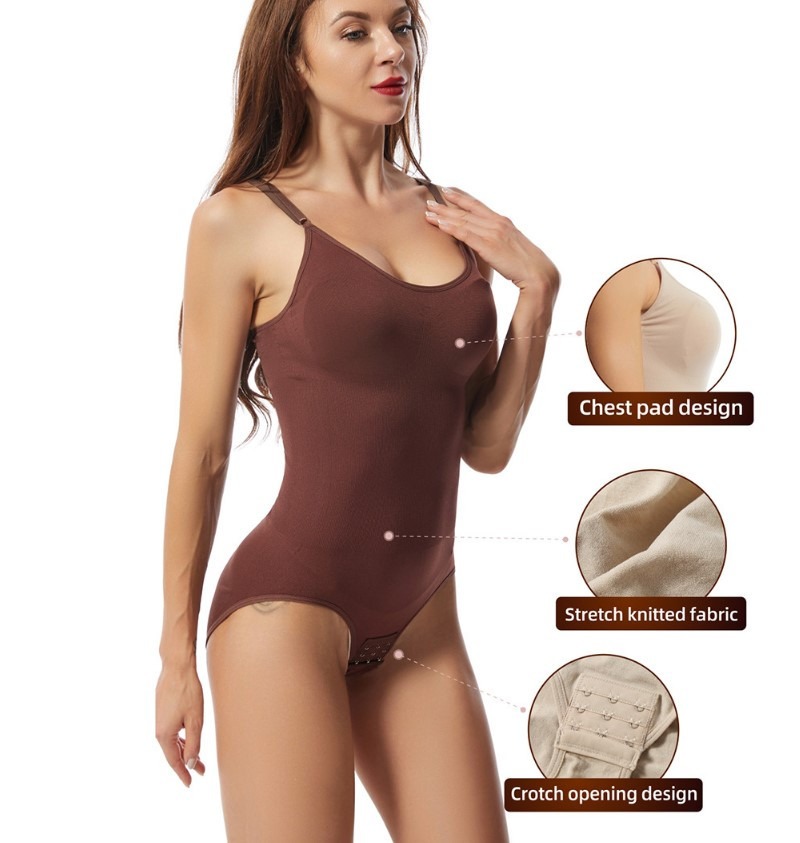 Miniatura 2 de Body Faja Moldeador Aspecto Invisible - color: BEIGE TALLA XXL